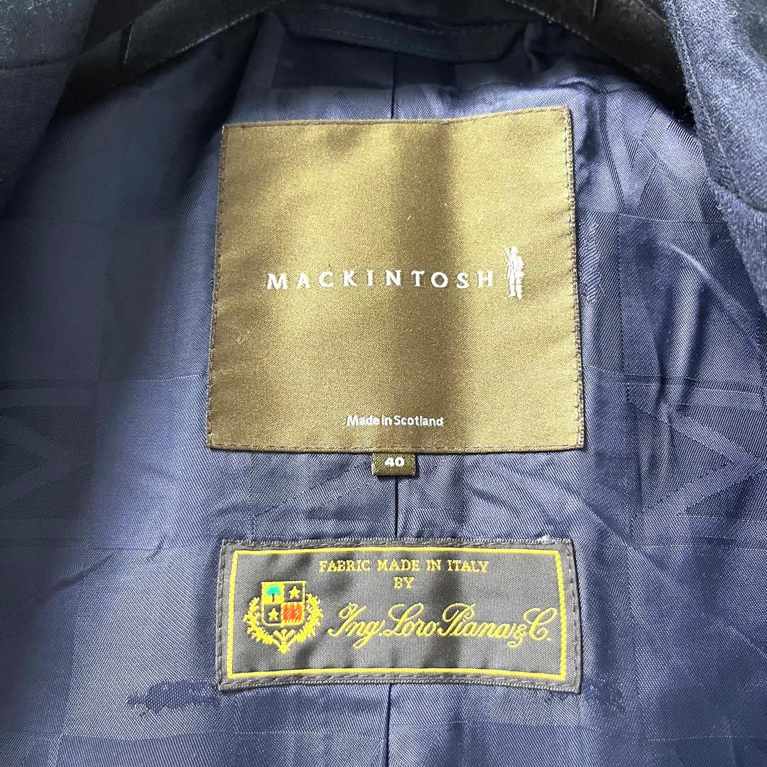 かんちゃんさま　ロロピアーナ ダンケルド ステンカラーコート L 紺色