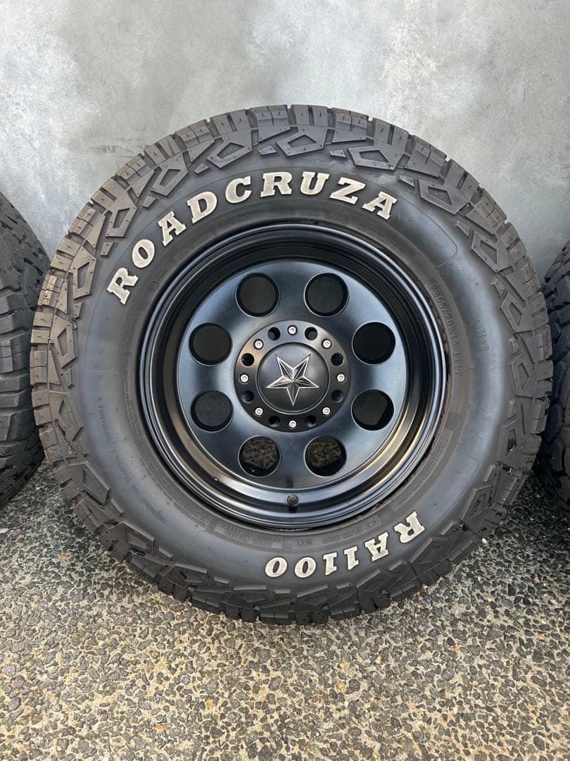 オフロードタイヤ 4本セット　265/70R16