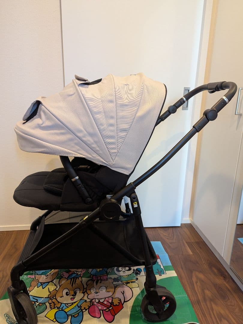 アップリカ　Aprica　ルーチェフリー　ベージュ＆純正レインカバー