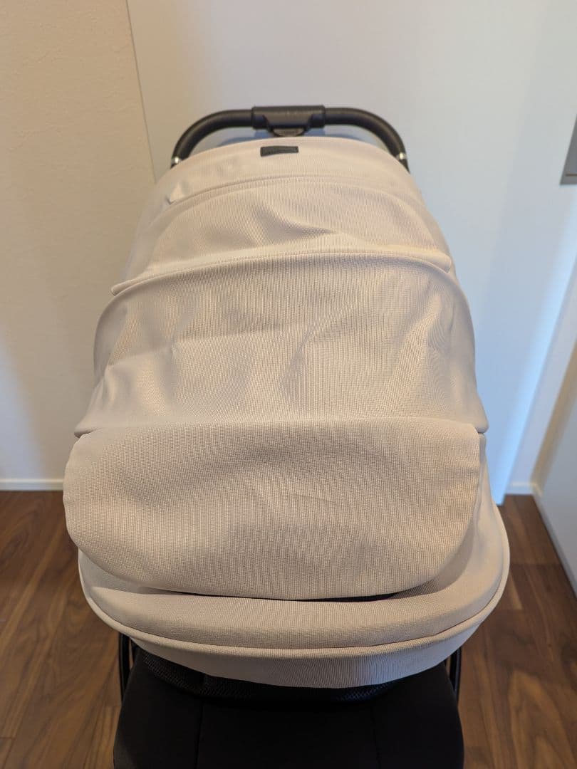 アップリカ　Aprica　ルーチェフリー　ベージュ＆純正レインカバー