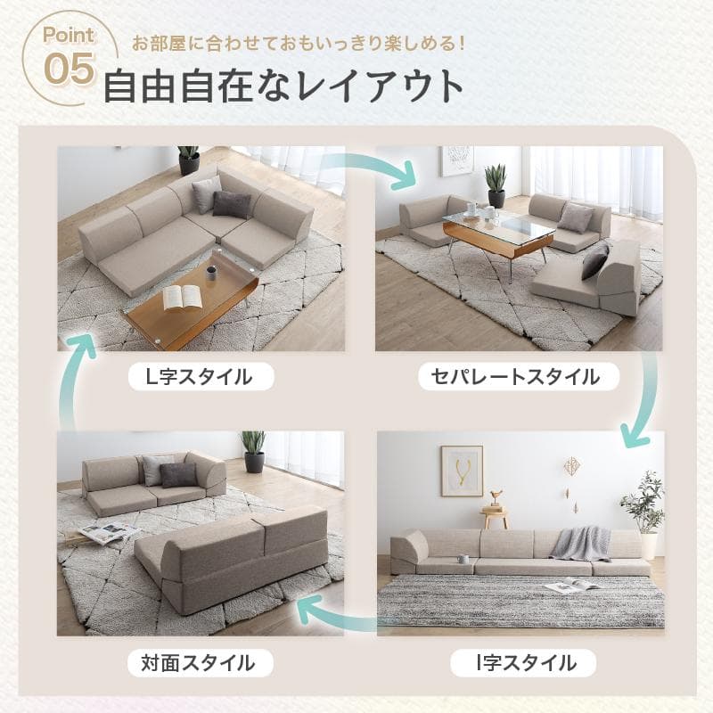 大人気！！高反発ウレタンを使用したソファ3点セット【ミディアムグレー】