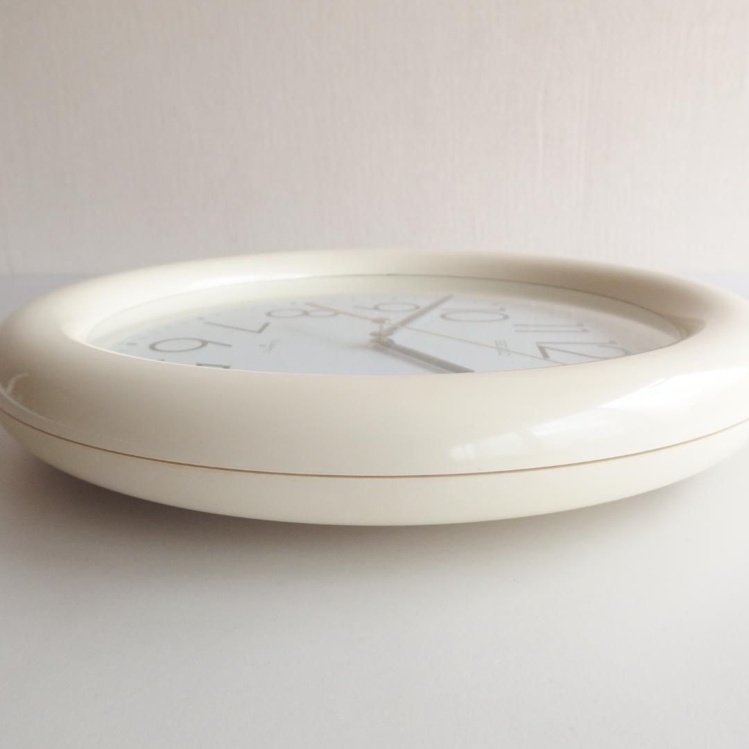 SEIKO 白い掛け時計 70-80s