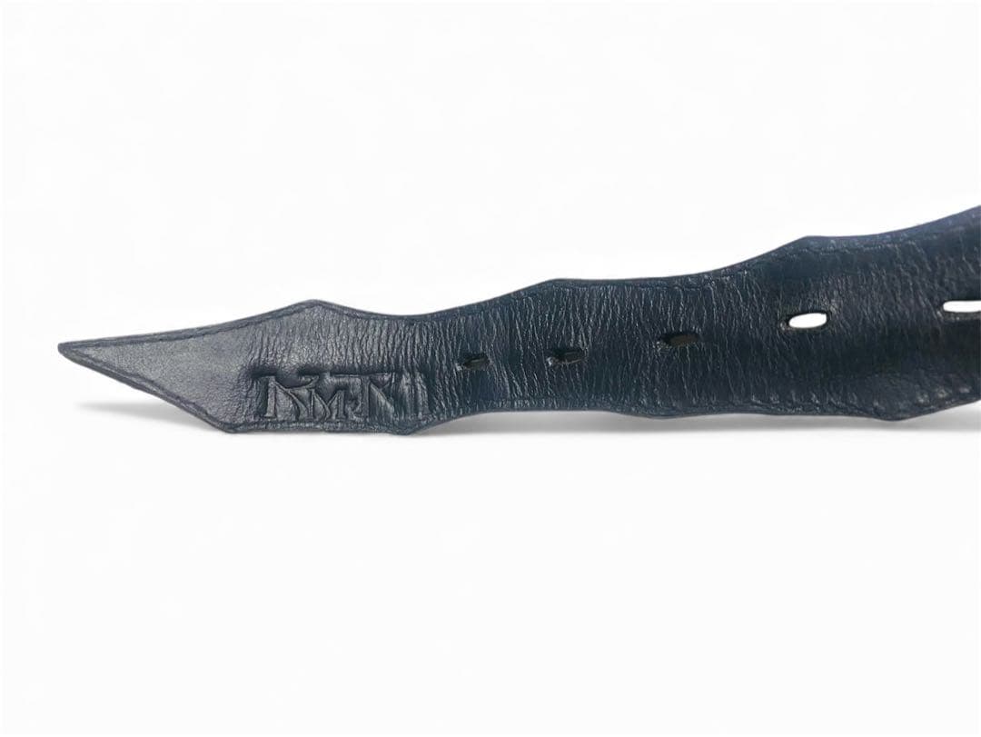 KMRii ケムリ スタッヅレザーベルト