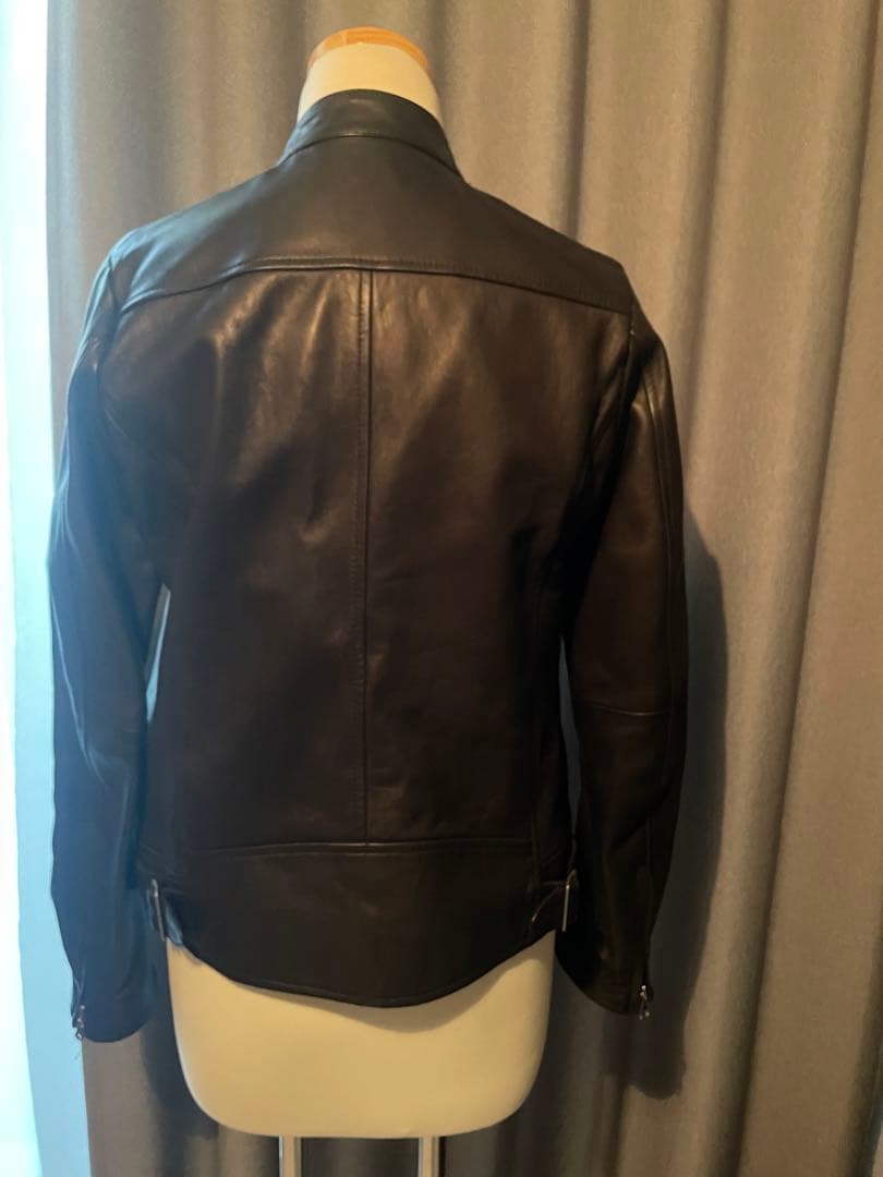 トゥモローランド　マカフィー　ラムレザー　ライダースジャケット　美品