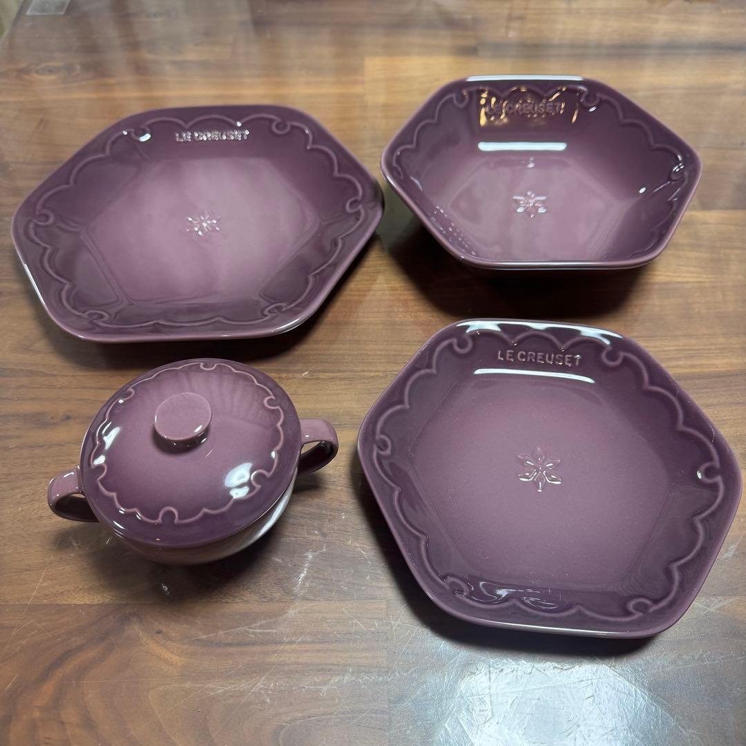 ル・クルーゼ　スノーリング　フィグ　4点セット