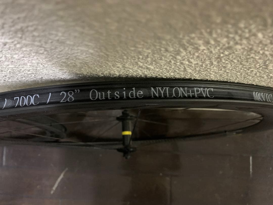 ジャンク品　MAVIC カーボンホイール 700C 25mm