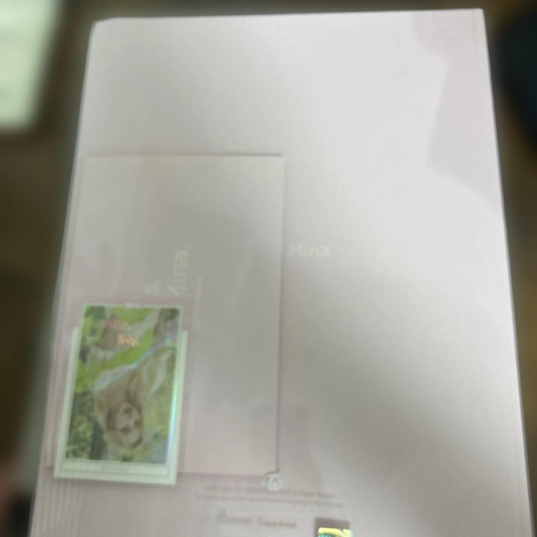 Yes, I am Mina. 1stフォトブック