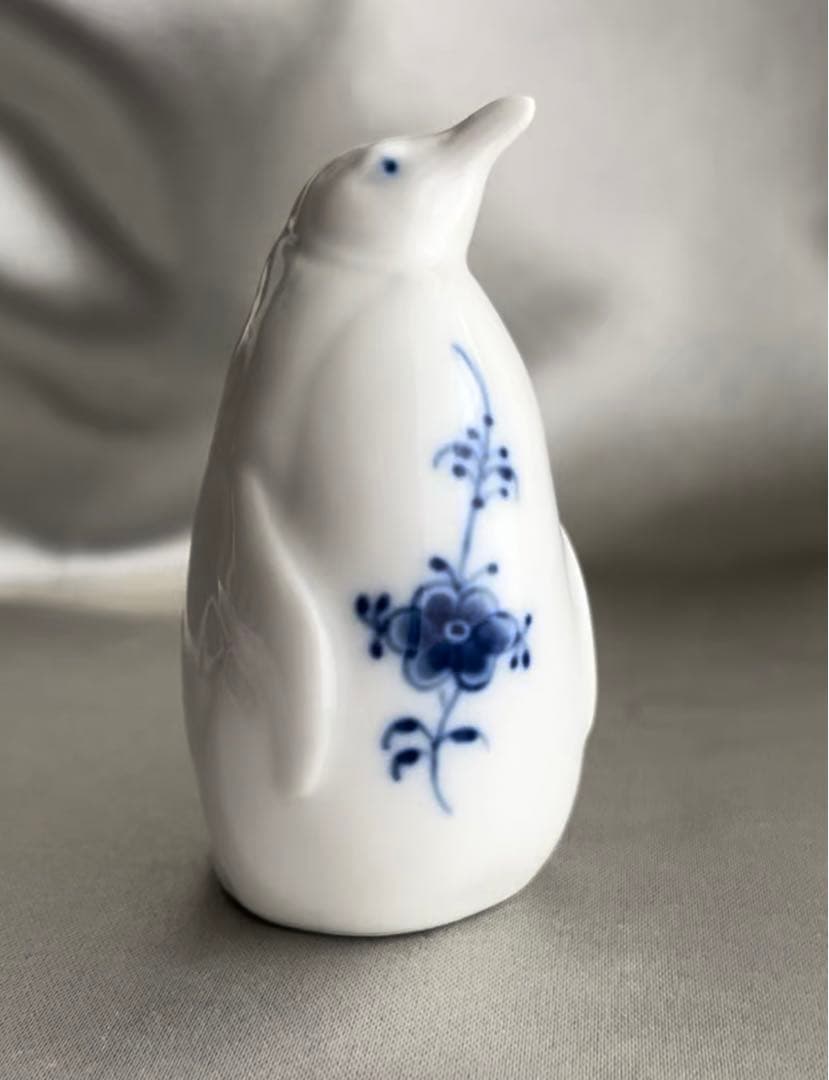 【未使用】稀少★ロイヤルコペンハーゲン　ブルーフルーテッド　ペンギン