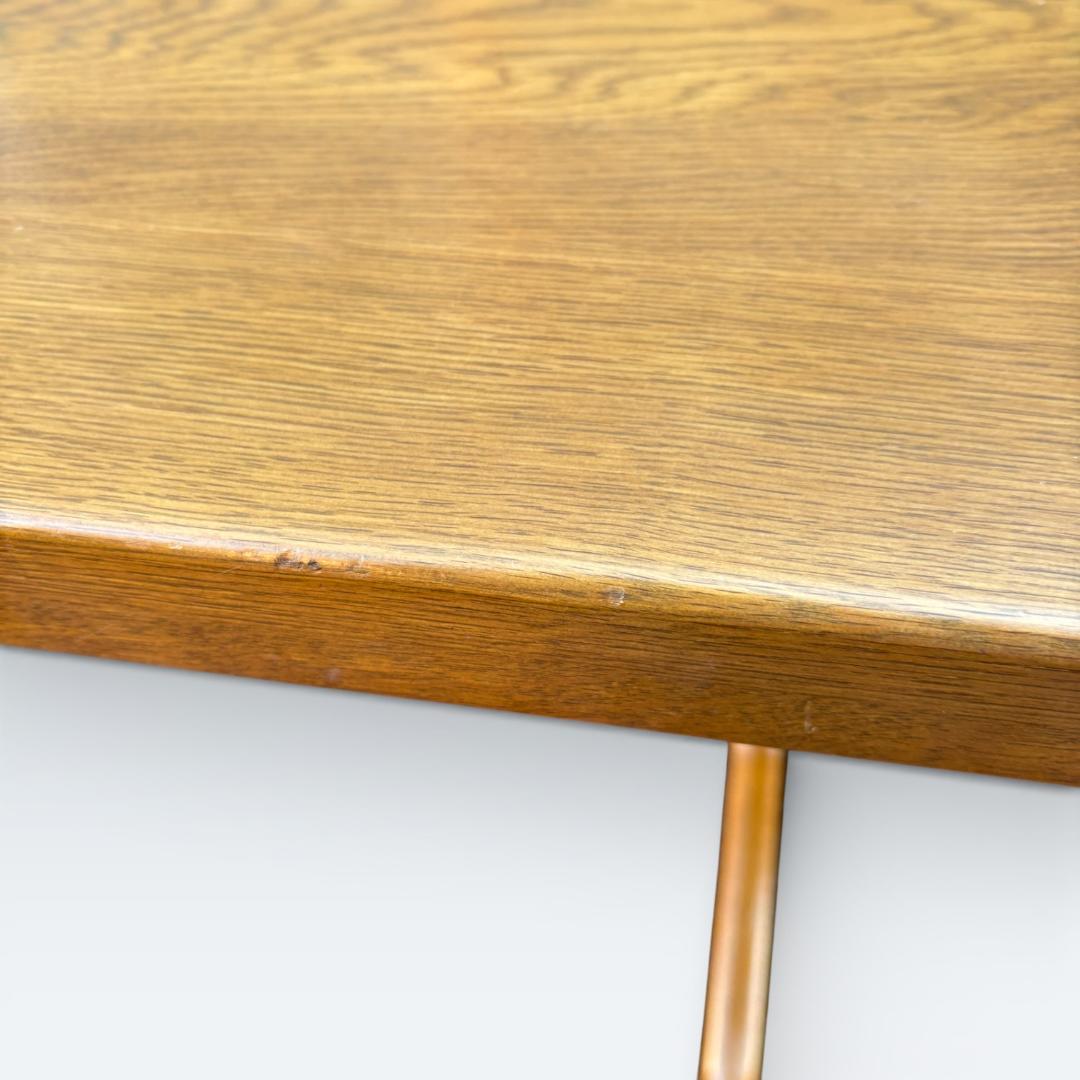 【最高級】浜本工芸 ダイニングテーブル 半円 135cm オーク材 皇室御用達