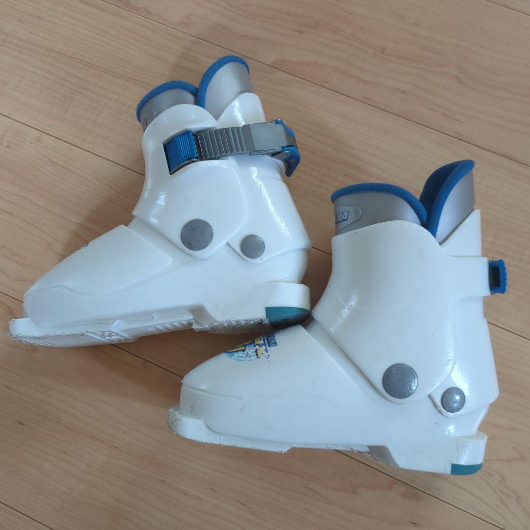 KAZAMA SPAX スキー板 100cm ブーツ19-20cm　ストック