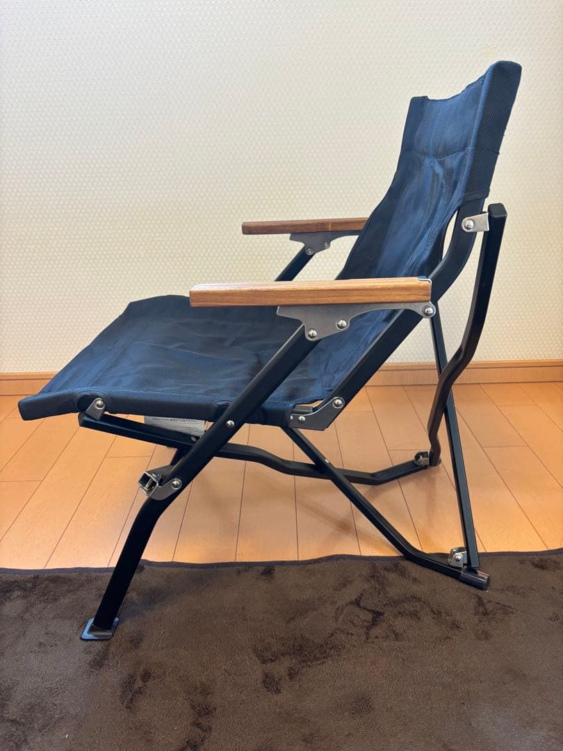 雪峰祭 2022春 限定モデル スノーピーク ローチェアショート ブラック