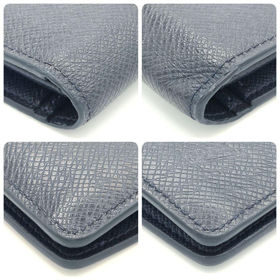 ルイヴィトン 長財布 ポルトフォイユ ブラザ タイガ ネイビー ブルーマリーヌ