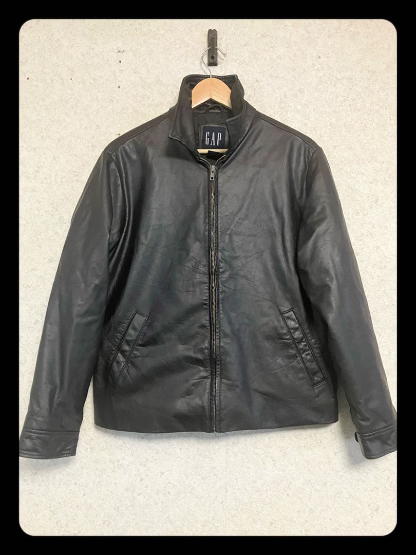 ハ*コ様 ★OLD GAP★leather jacket★size S