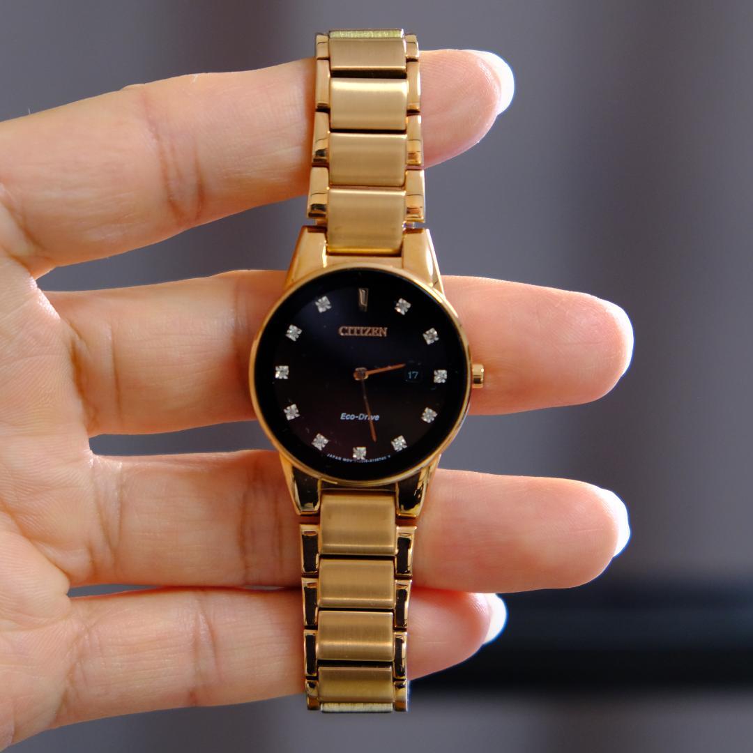未使用 Citizen Eco-Drive GA1058-59Q Gold
