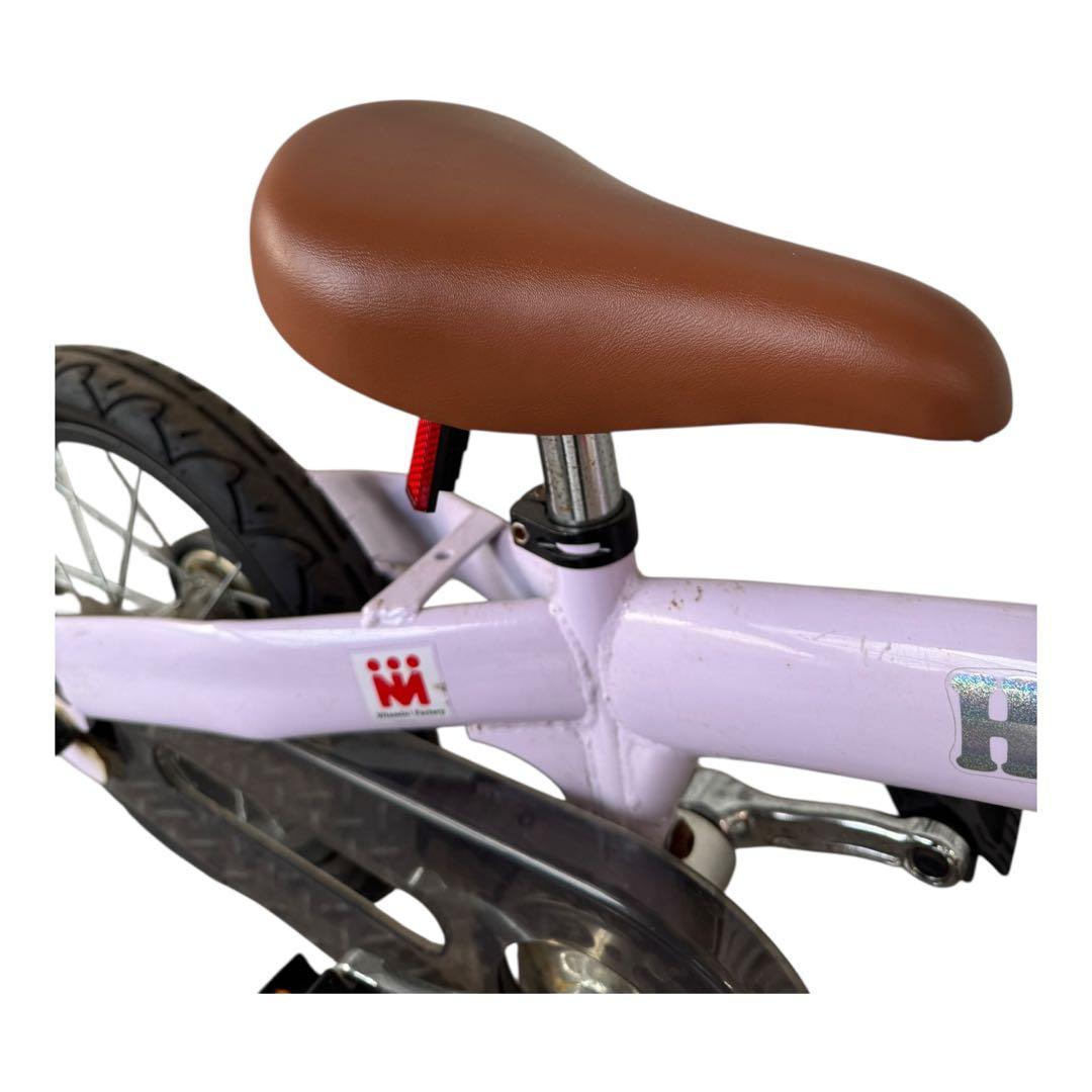 Henshin Bike へんしんバイク スタンド付12インチ パープル　ピンク