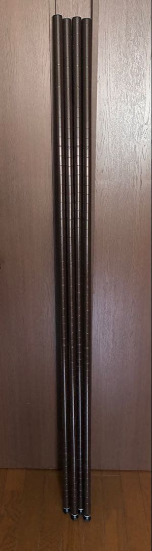 ホームエレクター ポスト1600mm ブラウン4本