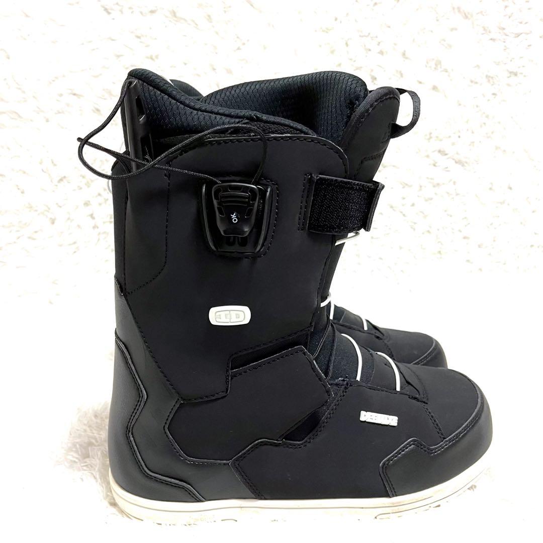 未使用級 DEELUXE ディーラックス TEAM ID ブラック 28.5