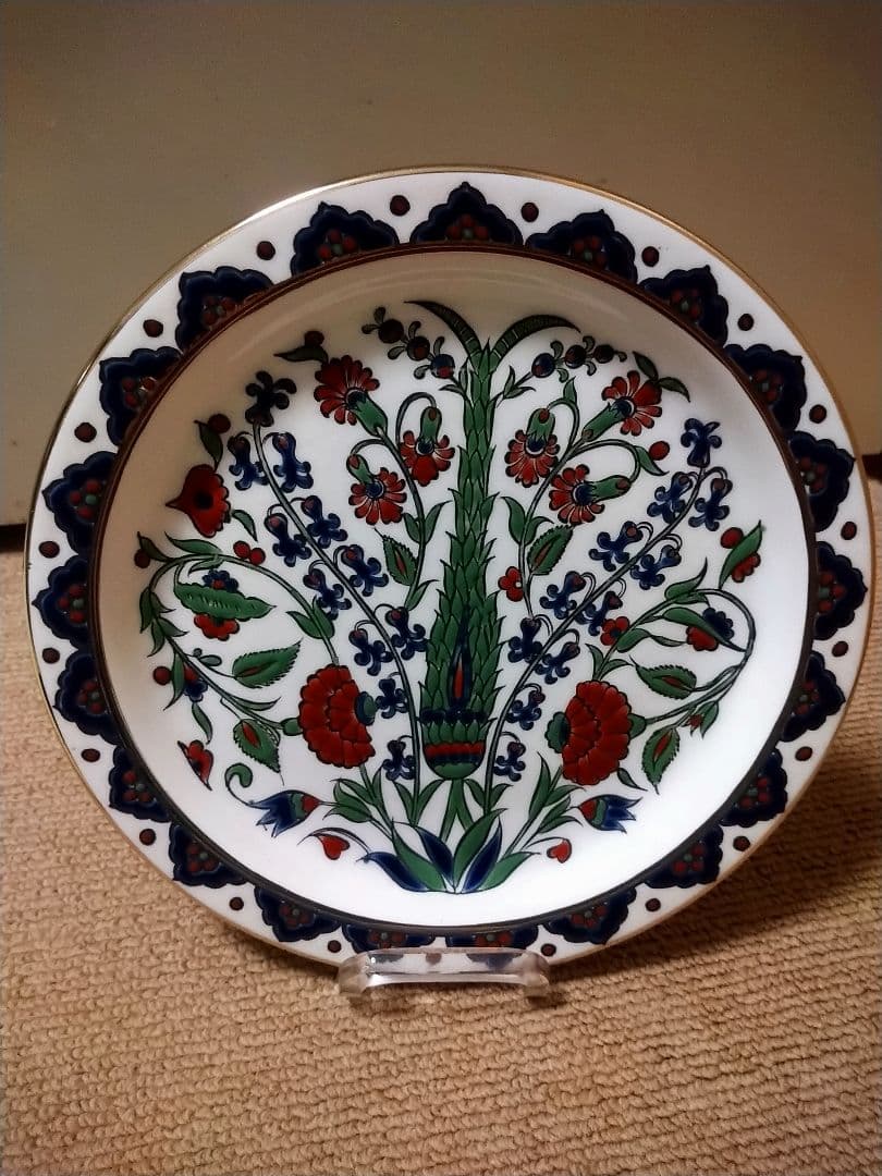 【価格交渉可】ギリシャ お皿 飾り 汎用スタンド付