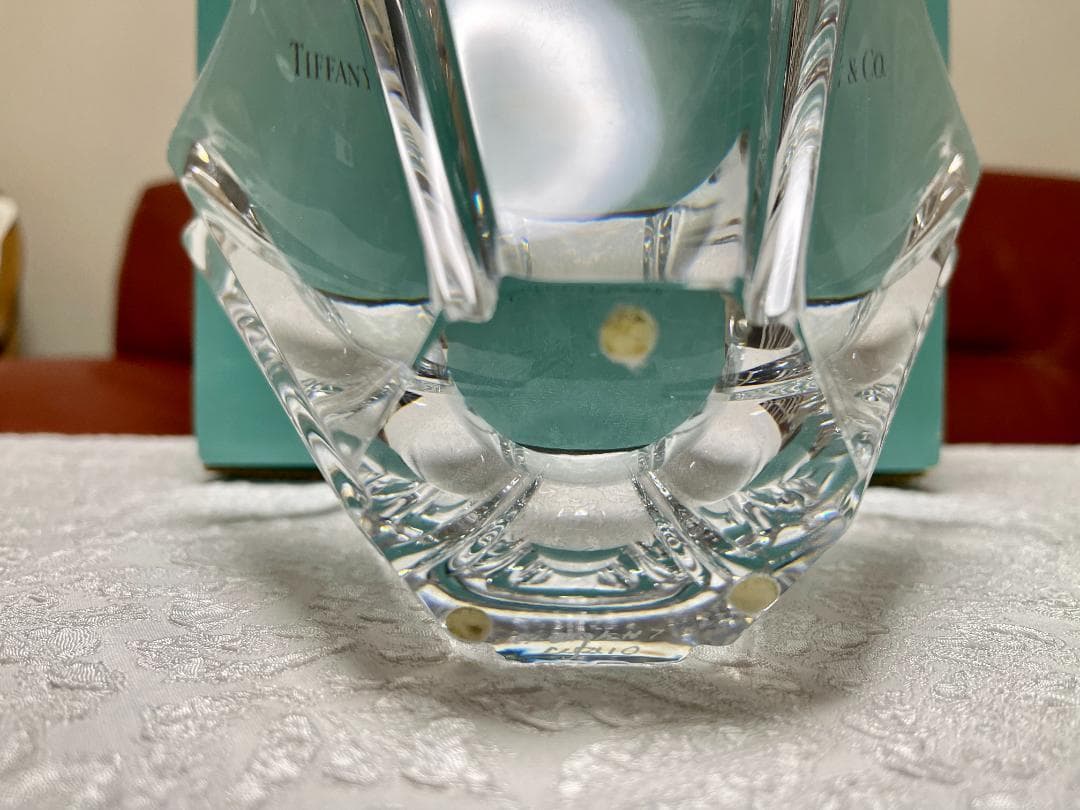 Tiffany& Co. ティファニー ガラス　フラワーベース 花瓶