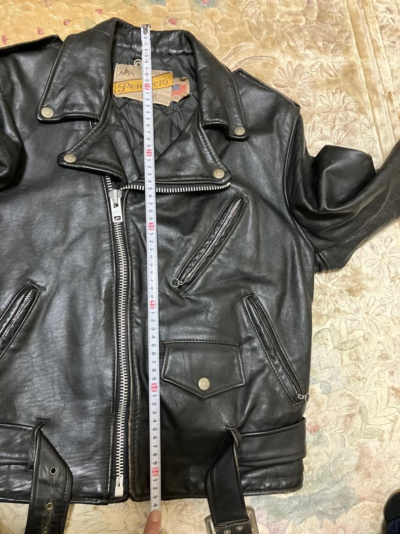 ビンテージ 70's 牛タグ Schott 後期 ライダース 38 雰囲気◎