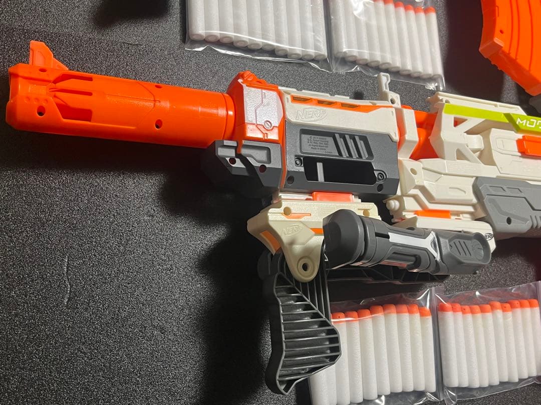 ナーフ モジュラス ECS-10 +追加パーツ 2個セット オレンジトリガー