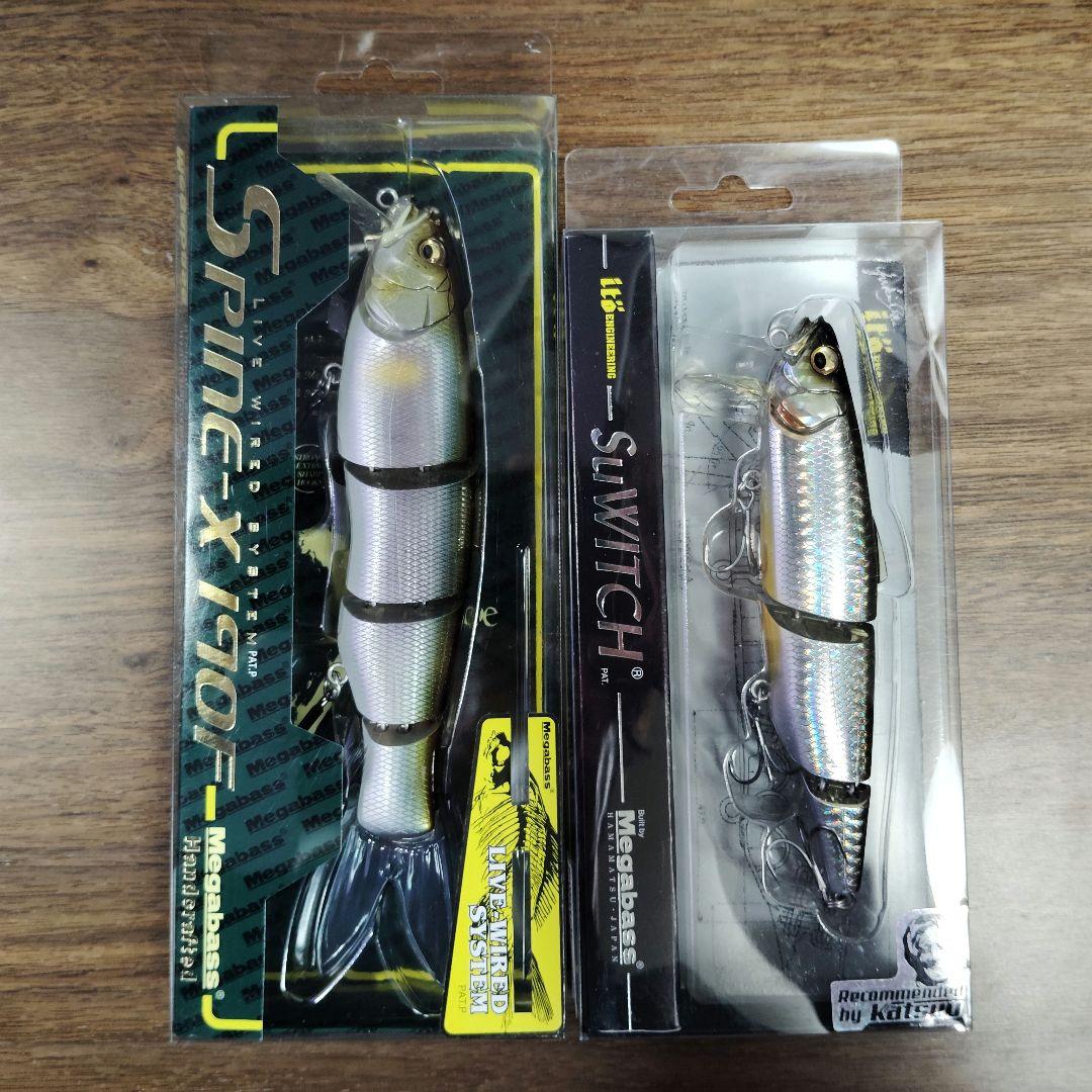 メガバス スイッチ & スパイン-X 190F Megabass