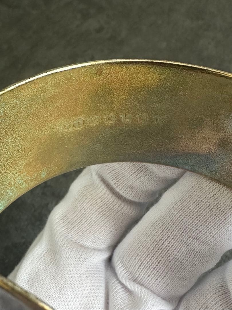 最終値下げ【Maison Margiela】　アノニマスバングル　初期ID