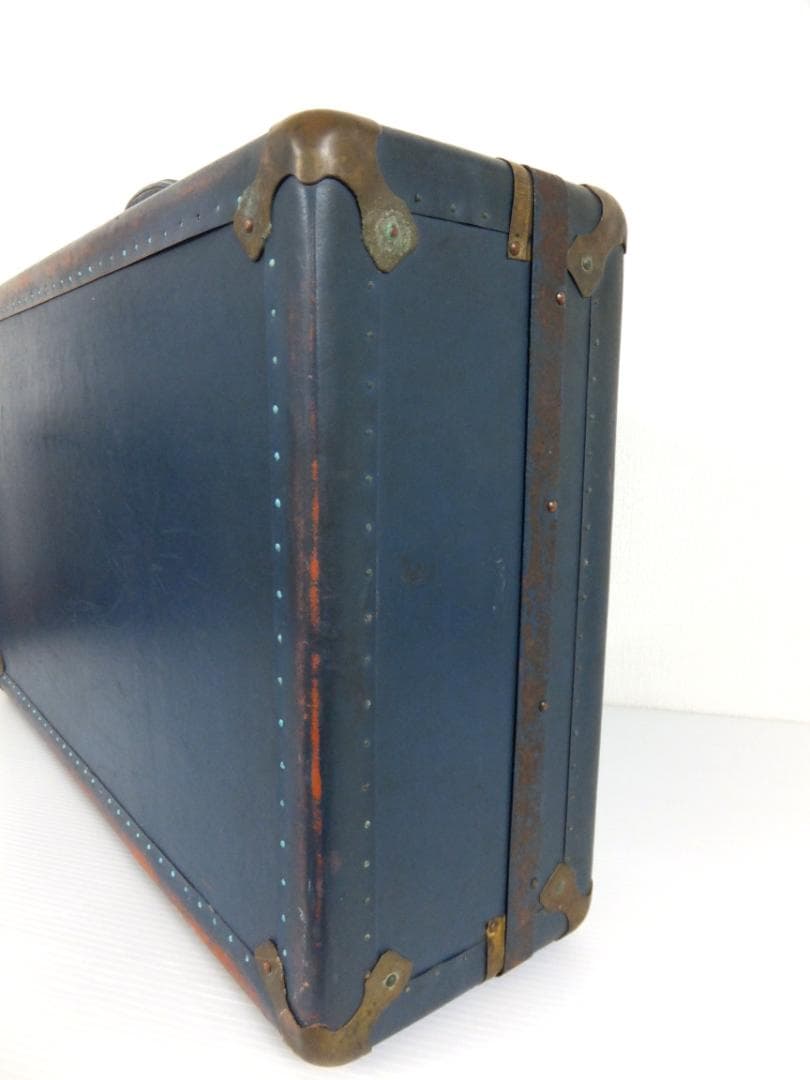 D543 軍物 プロペラ 翼 旭日 マーク 旧日本軍 トランク 鞄 アンティーク