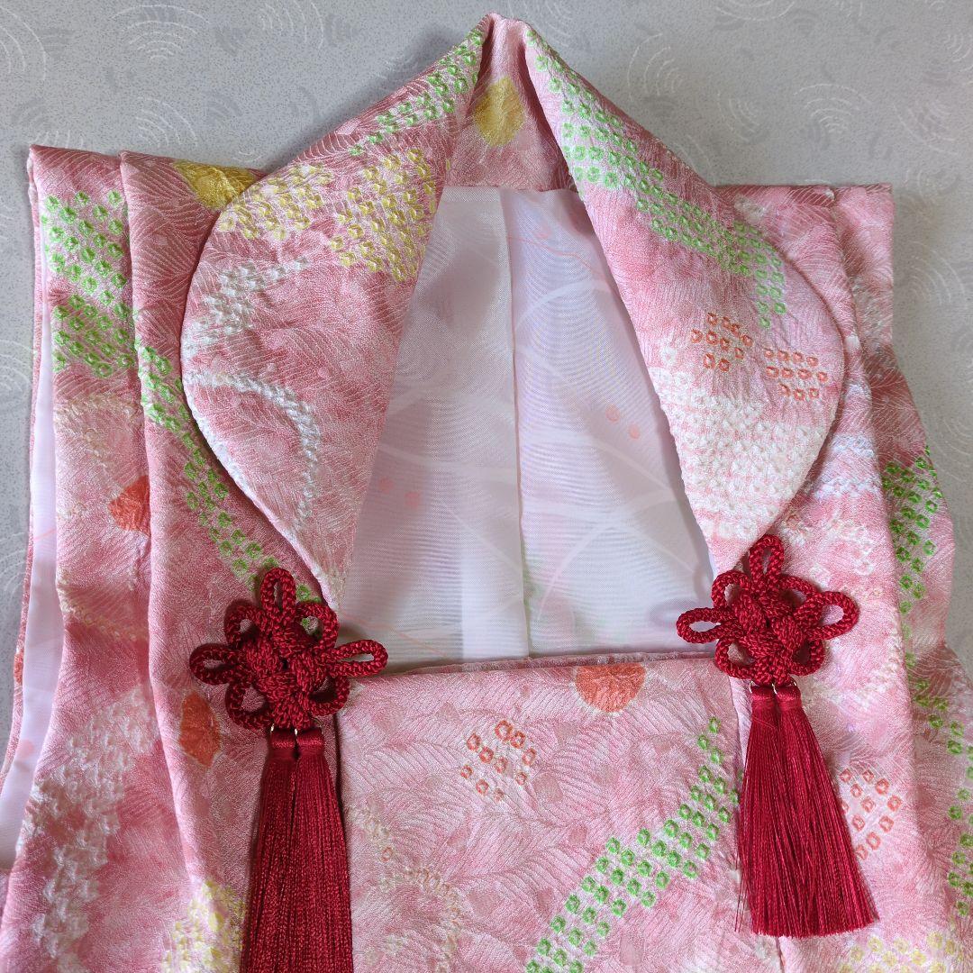 七五三３歳女の子正絹の被布（中綿無し）
