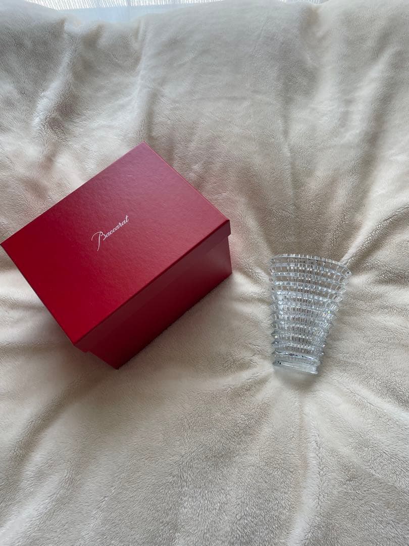 【新品】Baccarat アイ ベース スクウェア S【花瓶】