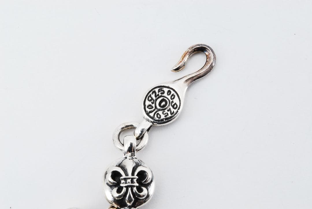 フレアボール　ブレスレット　シルバー925 22cm