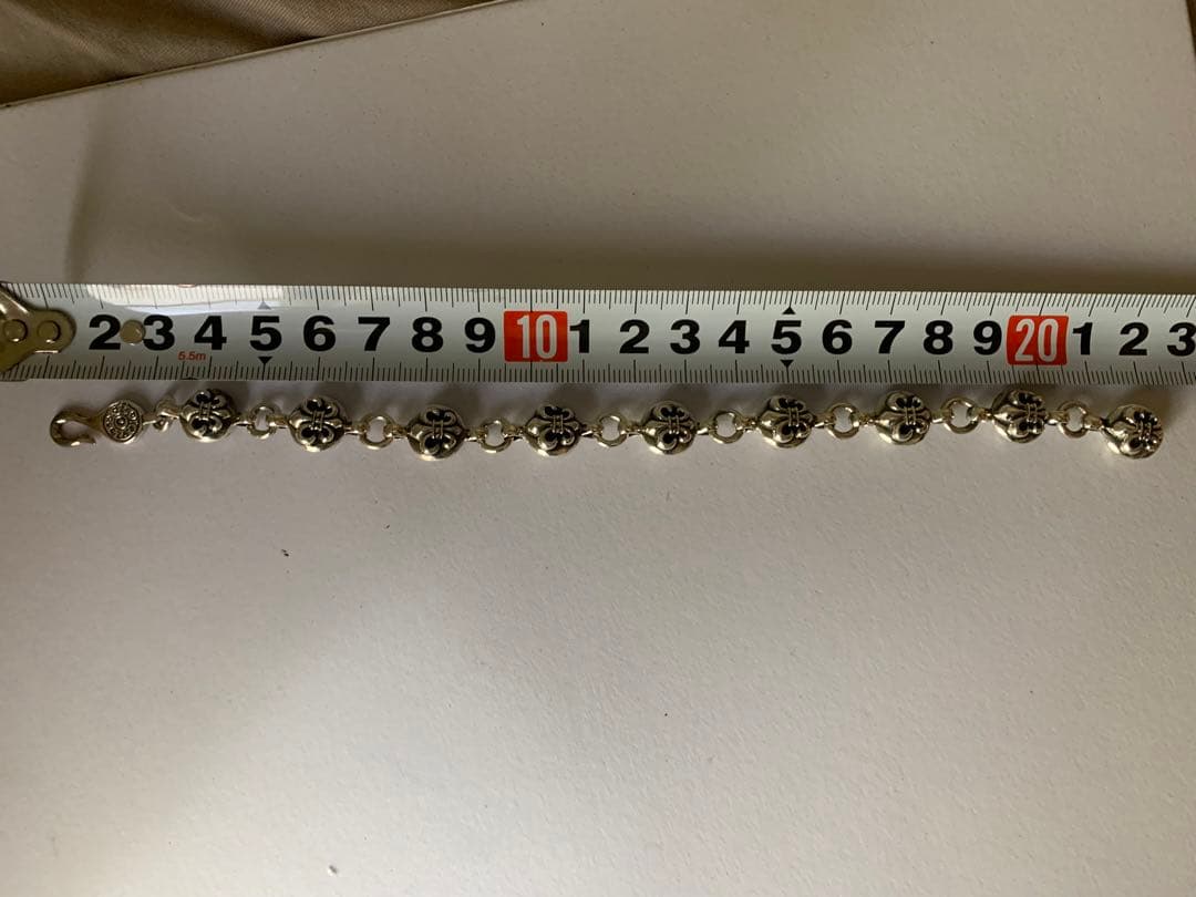 フレアボール　ブレスレット　シルバー925 22cm