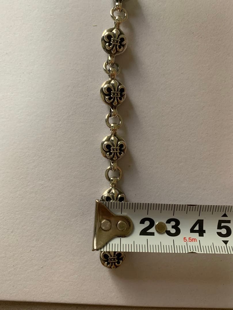 フレアボール　ブレスレット　シルバー925 22cm