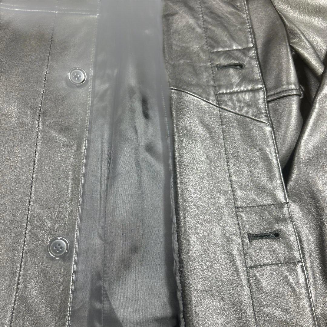 【HAI®︎ SPORTING GEAR】レザーロングコート／☘️イッセイ ミヤケ