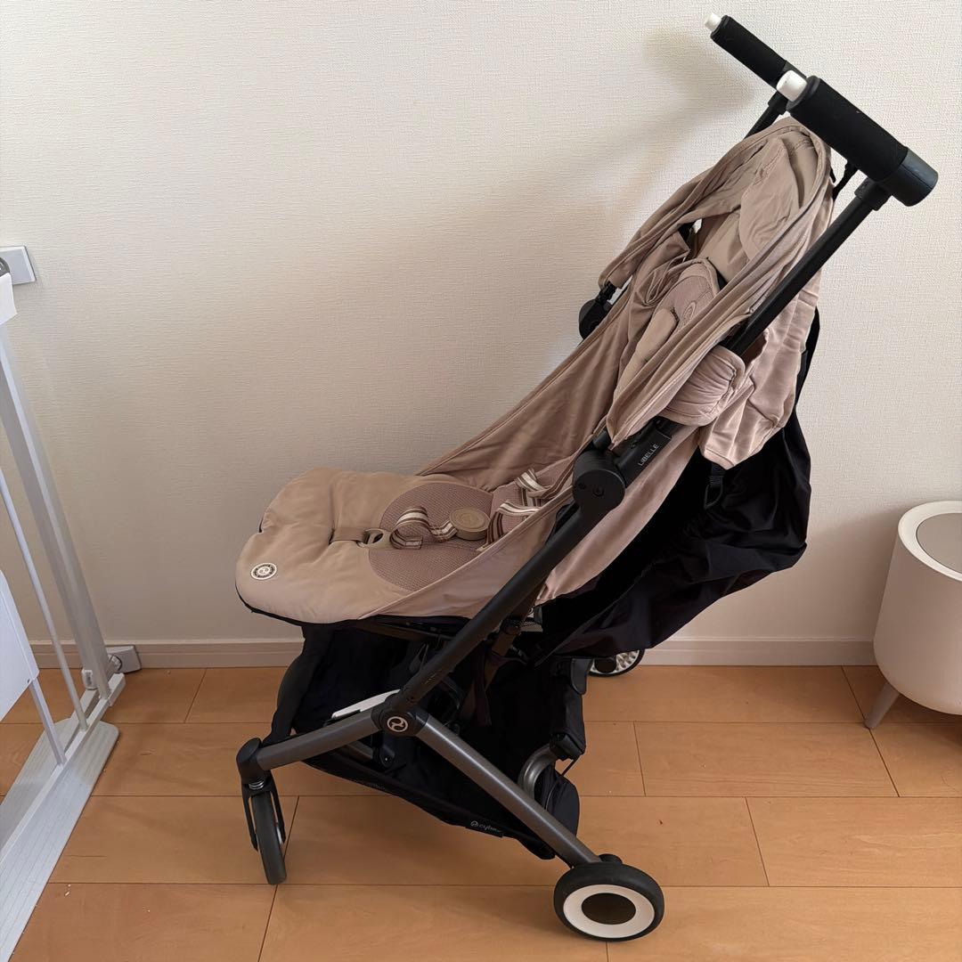 cybex リベル 2024ベビーカー アーモンドベージュ オプション付き
