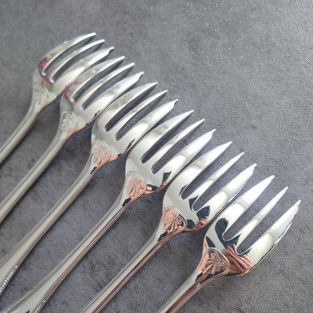 美品 クリストフル マルメゾン ケーキフォークコーヒースプーン 12点