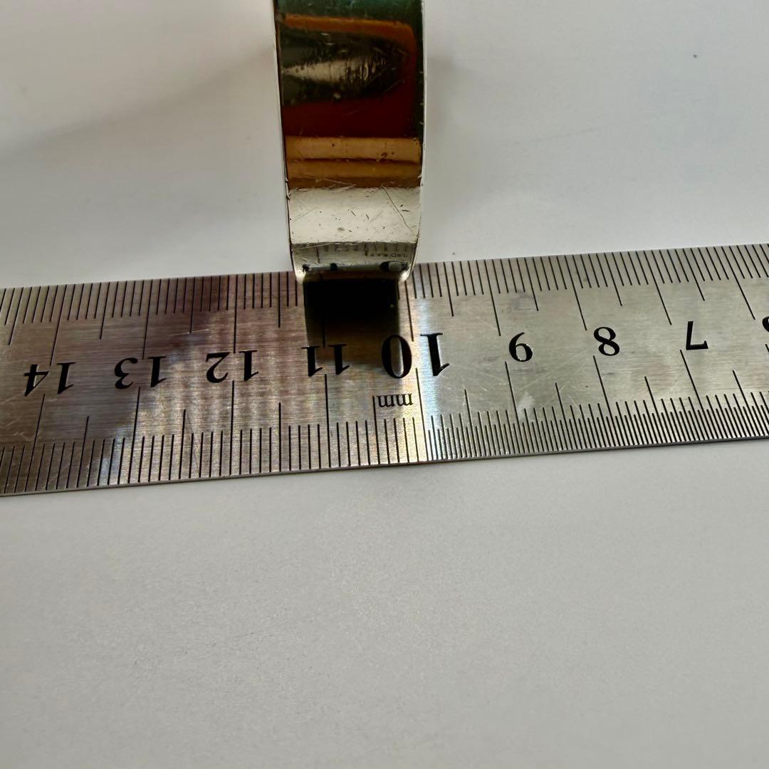 アリゾナフリーダム　k18太陽神付き平打バングル B-19a 定価89650円