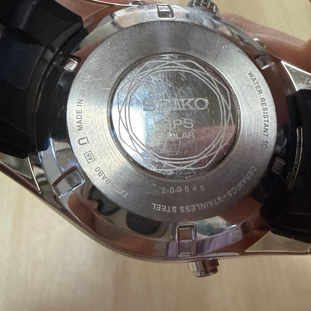 SEIKO ASTRON GPS SOLAR ブラック/ブルー