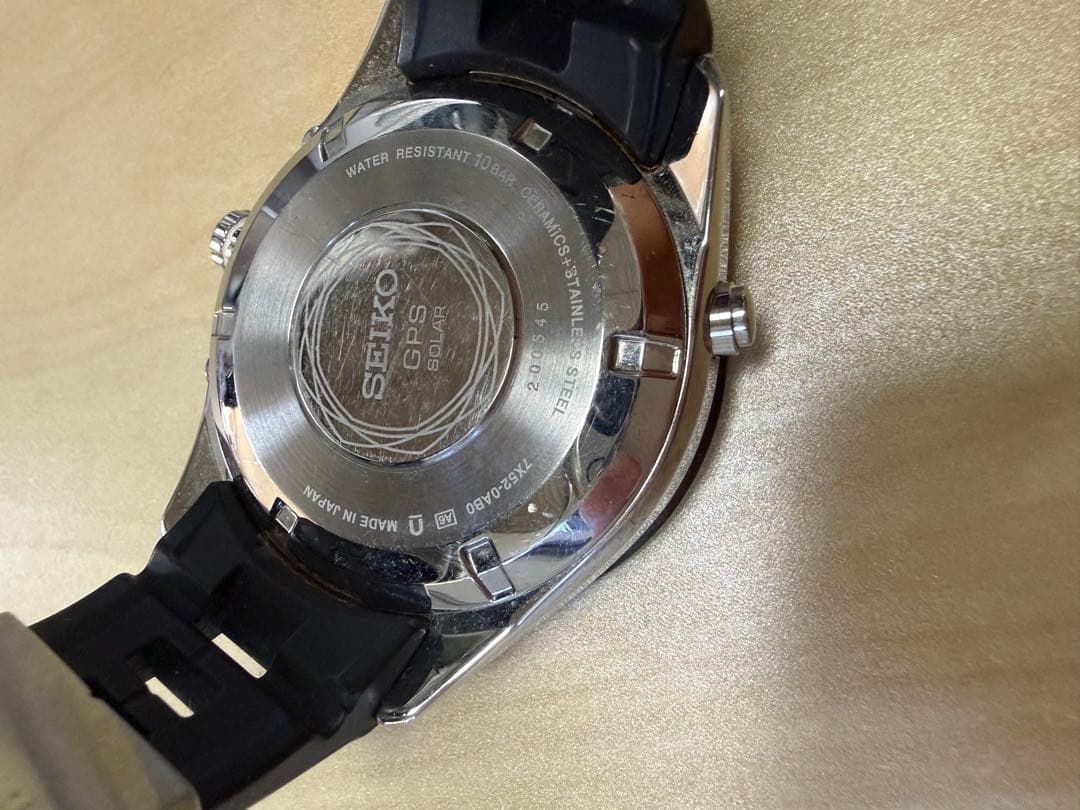 SEIKO ASTRON GPS SOLAR ブラック/ブルー