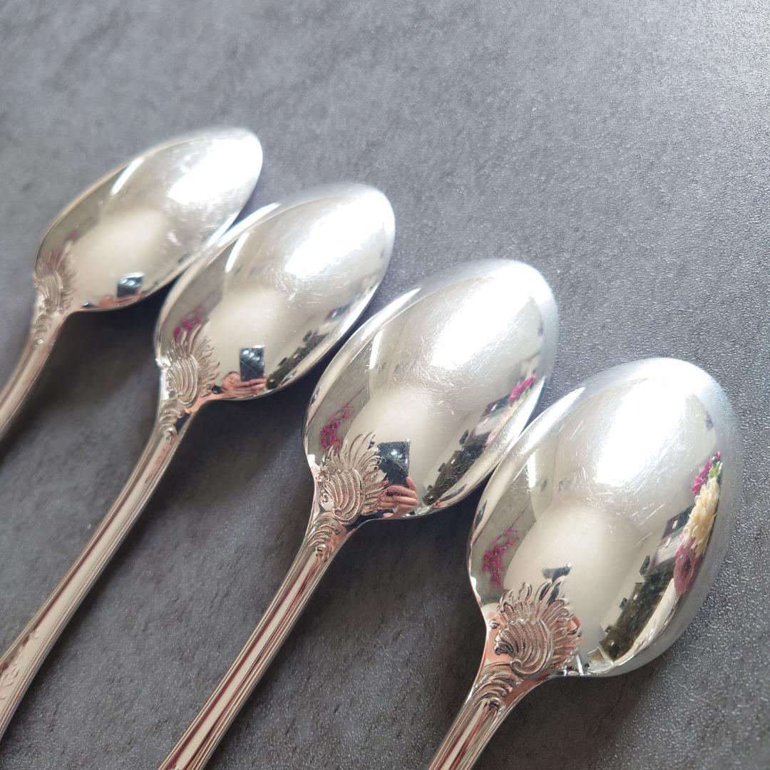 希少 クリストフル マルリー スタンダードスプーン 4点