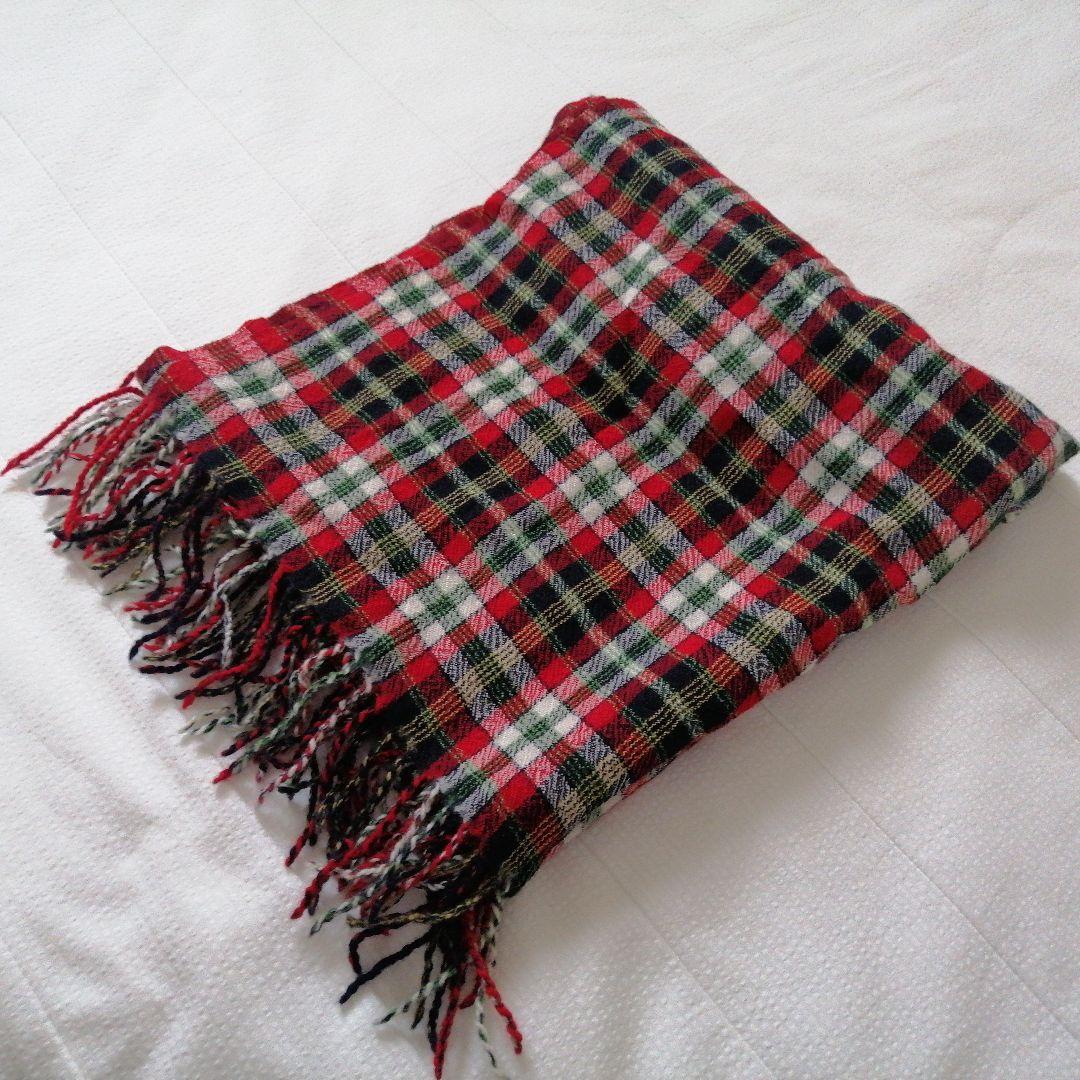 COMME des GARCONS HOMME チェックマフラー