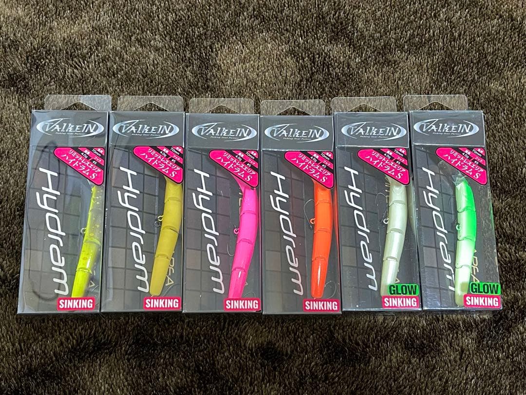 ヴァルケイン ValkeIN 人気プラグ ハイドラムS 6色セット