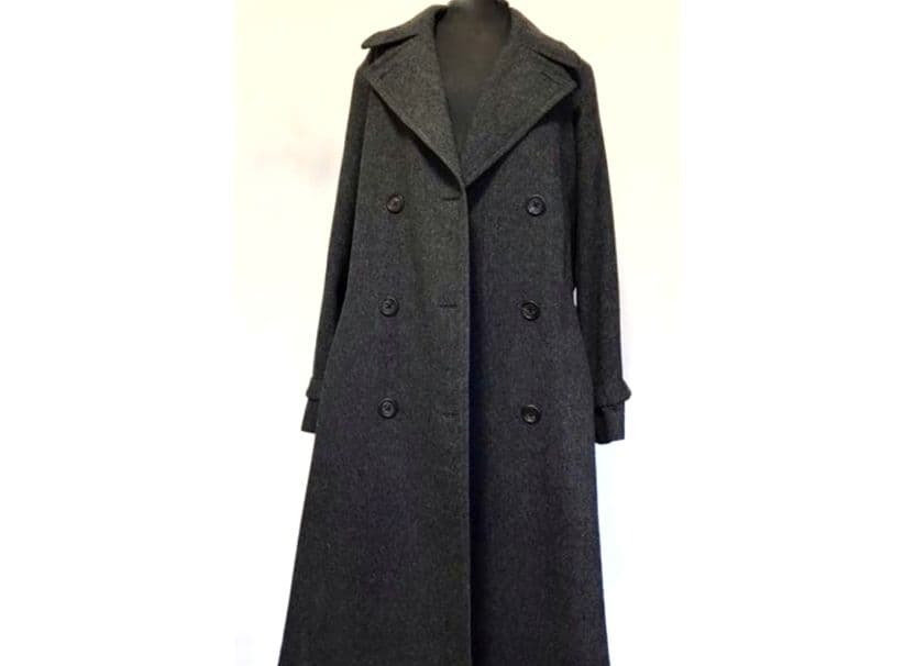 美品 マーガレットハウエル ベルテッド ダブル コート mhl 2way