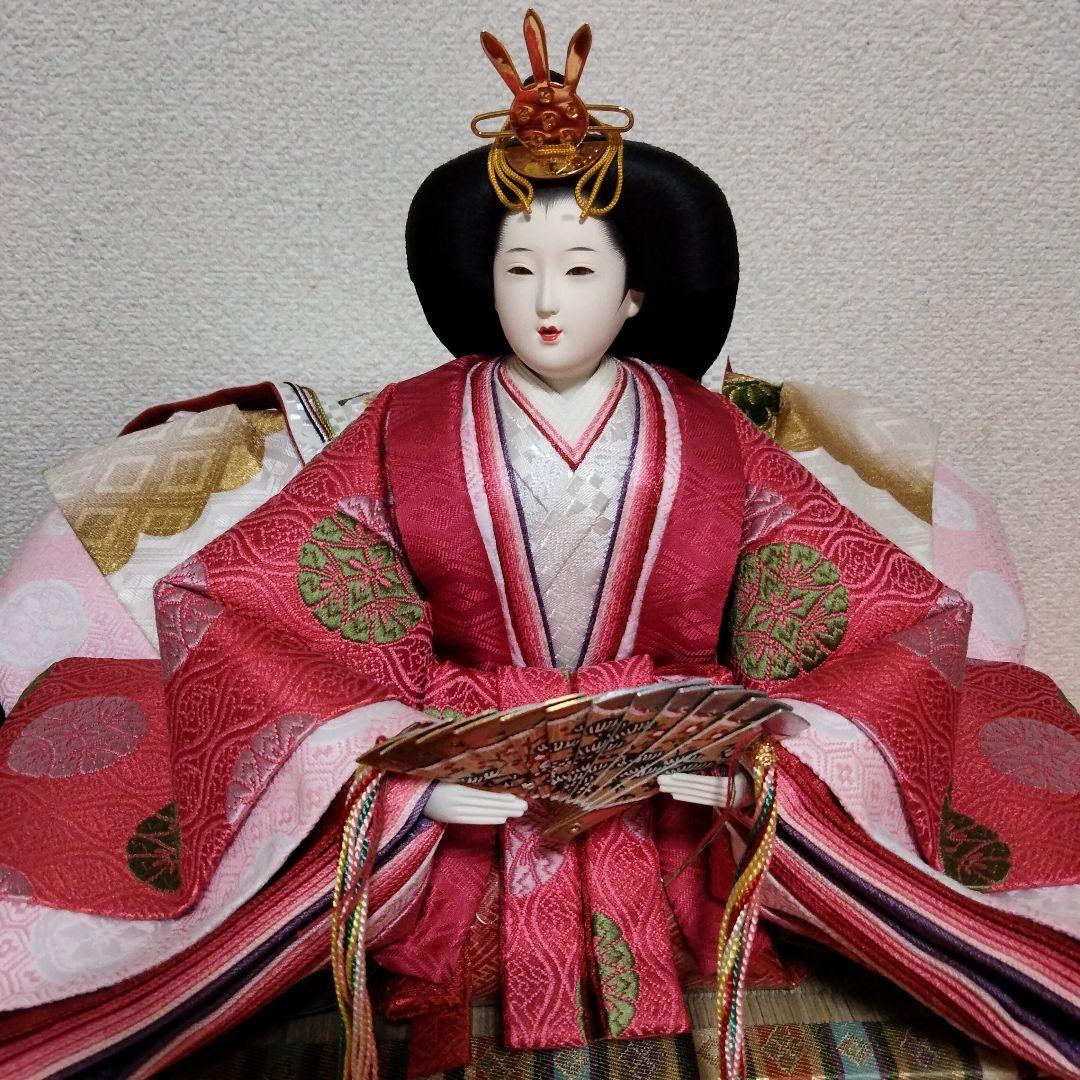 平安天鳳作 京6番親王揃い 親王台付き 雛人形 ひな人形 限定作品