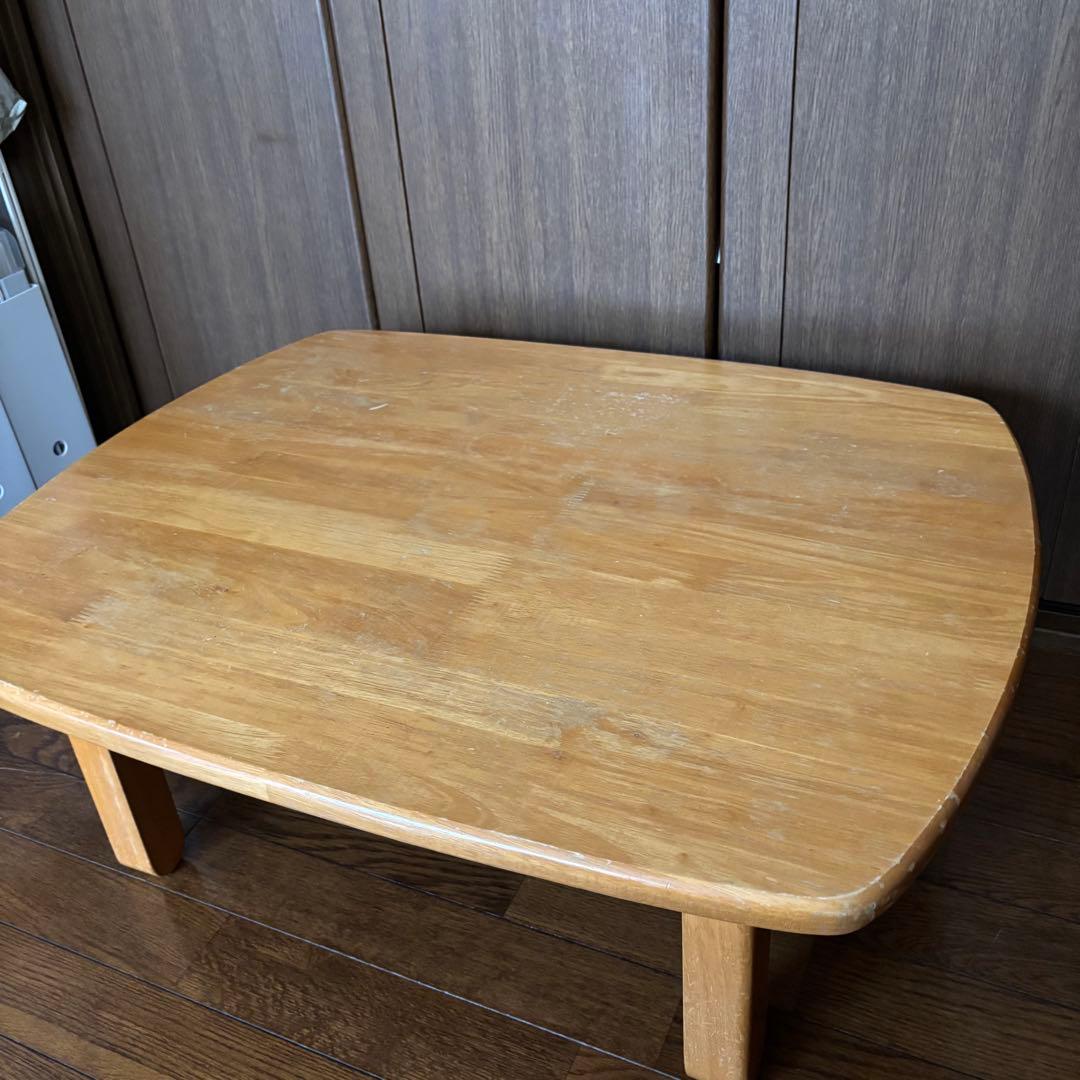 木製 折りたたみ ちゃぶ台 ローテーブル 座卓