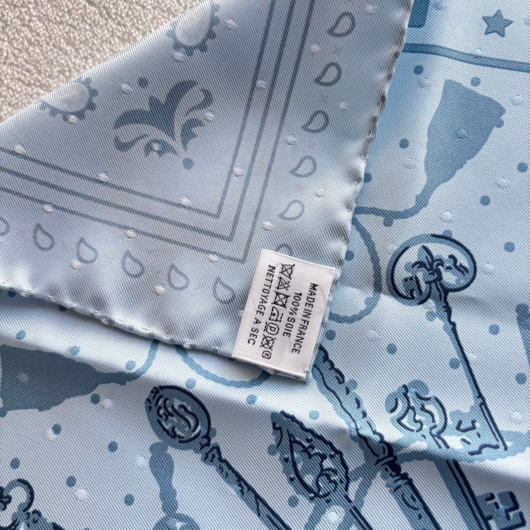 キ*プ様 【未使用保管品✨】HERMES シルク　バンダナ　プリュムティ　レ・ク