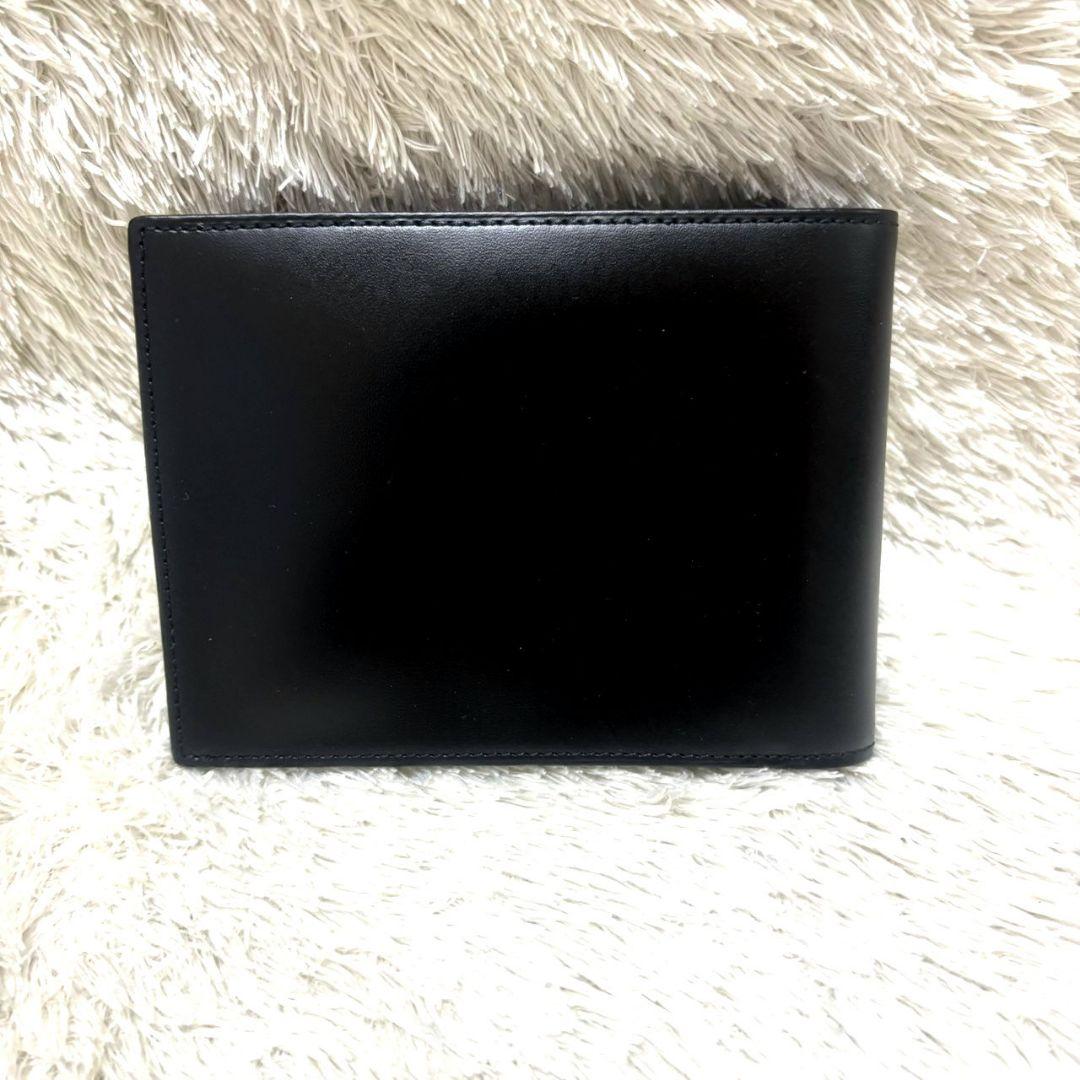 美品 Cartier カルティエ パシャ レザー コンパクト財布 ブラック 黒