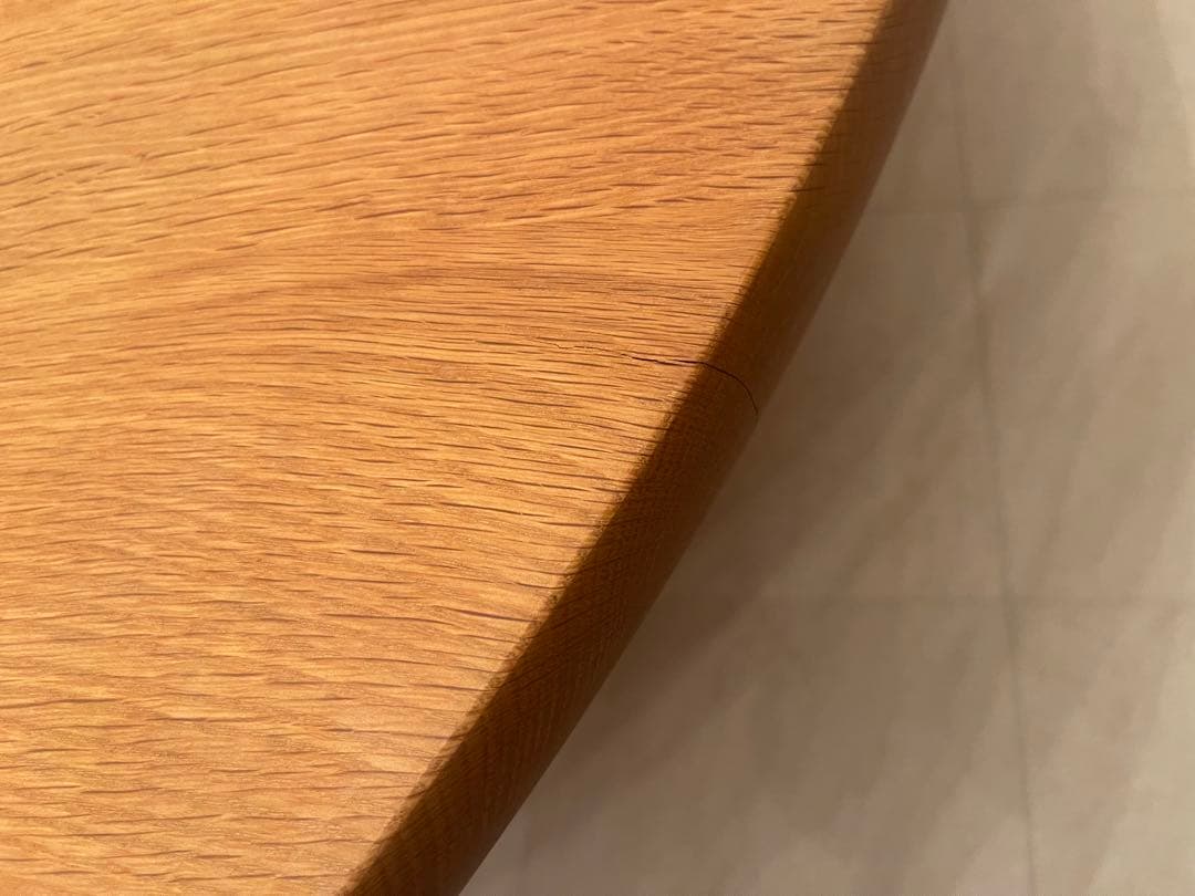 飛騨産業　森のことば　半円型テーブル