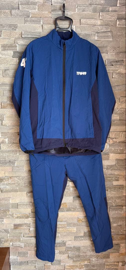 TFW49 ゴルフウェア　セットアップ　ブルー