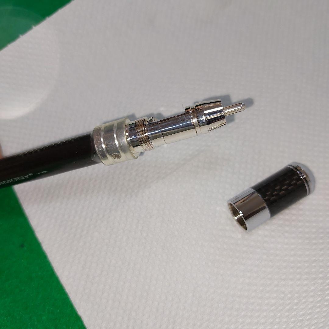 91超希少最終品アコースティックハーモニー高音質RCAケーブルGR1(k)×2m